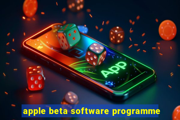 apple beta software programme